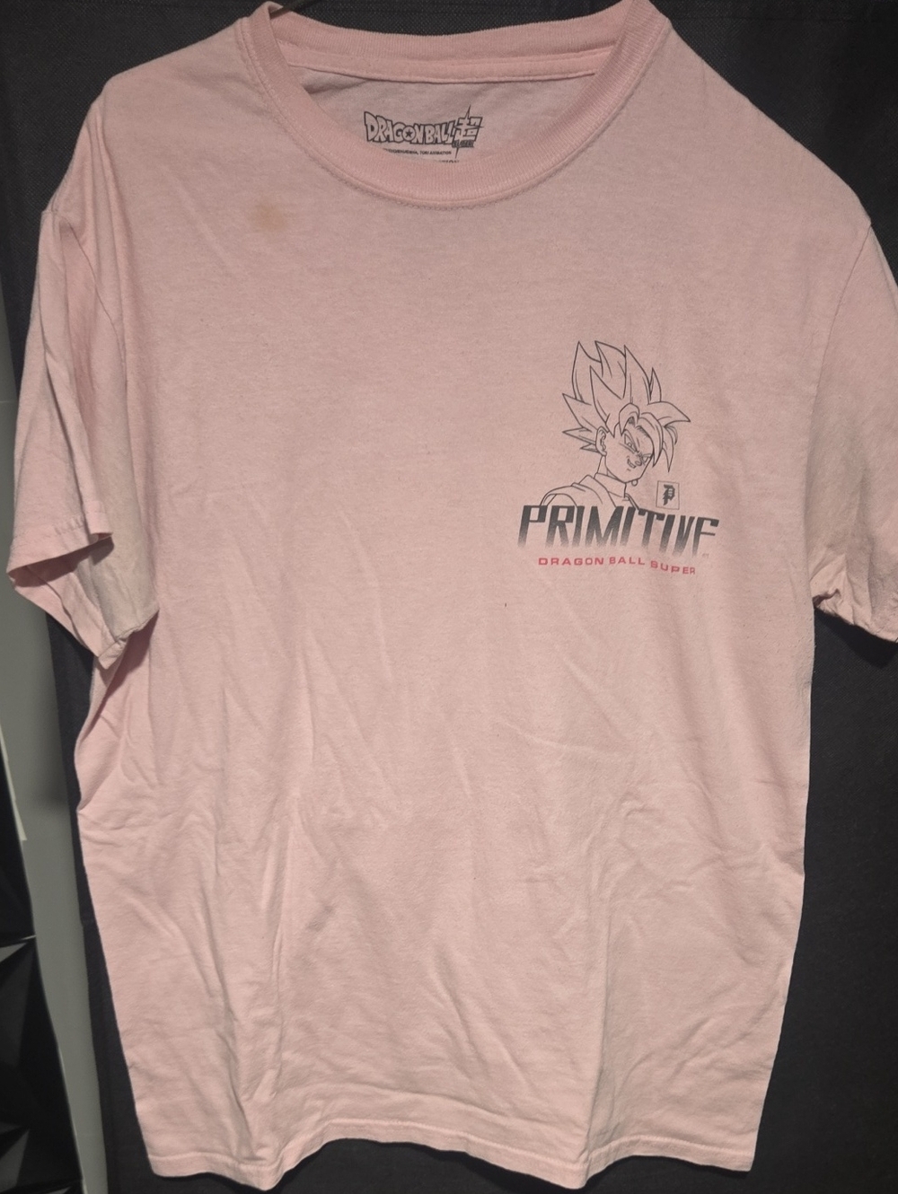RARE-Primitive Pink Dragon Ball Super Graphic Tee